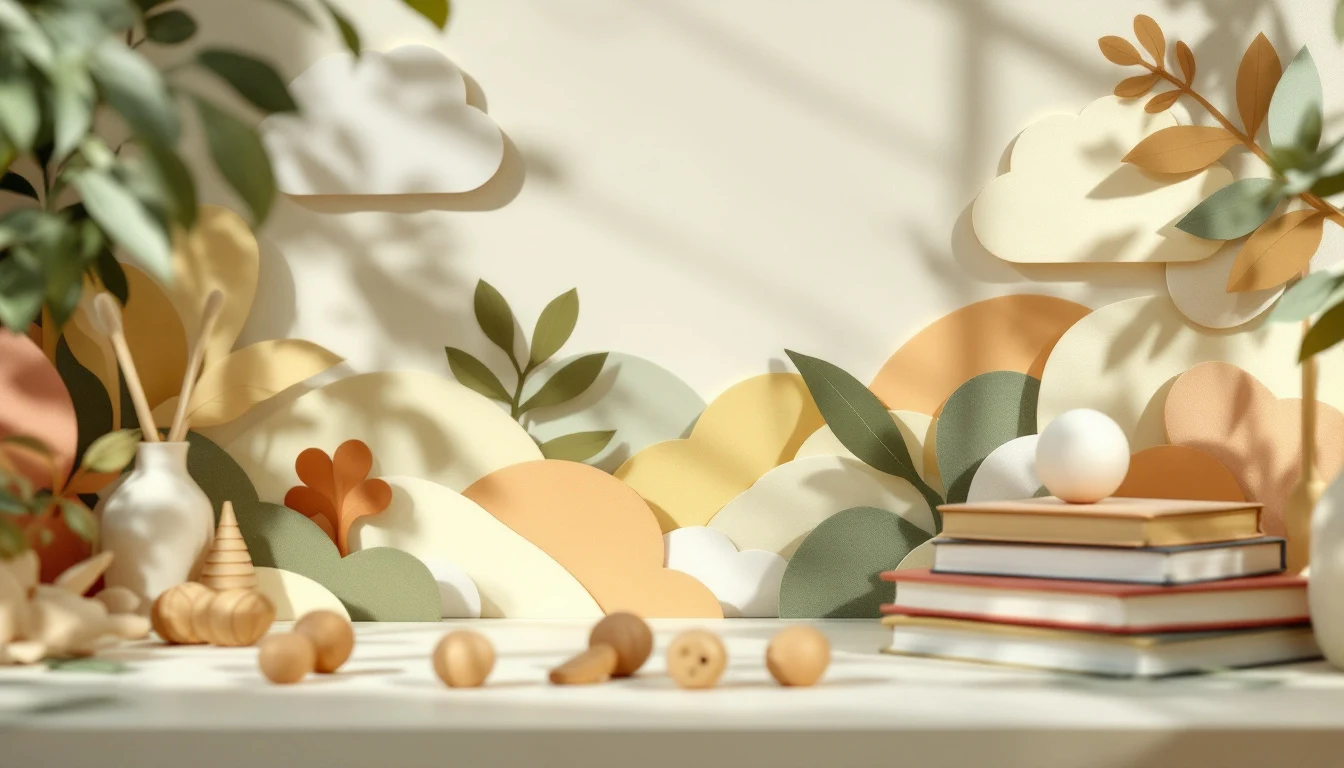 Bilderbücher und Sprechblasen aus Papier (Themenfeld Sprachbildung & Mehrsprachigkeit)